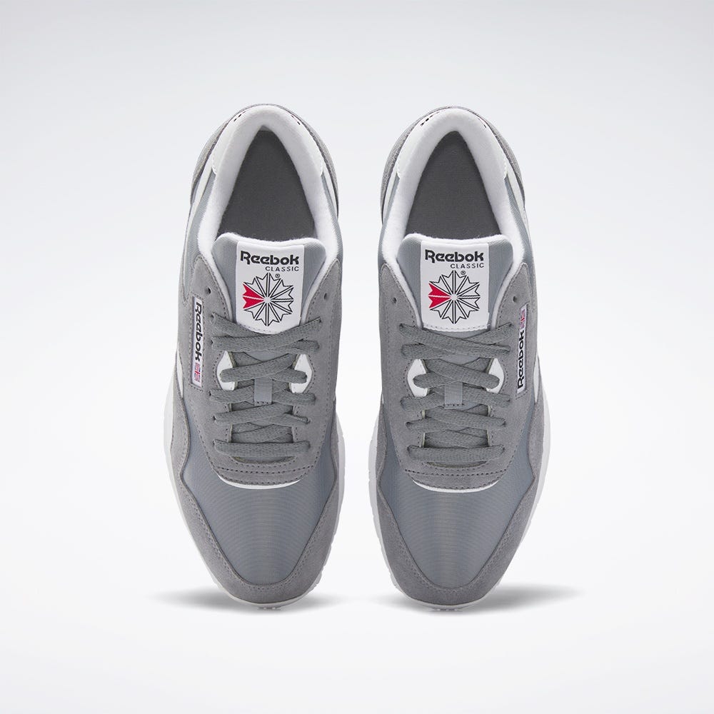 Reebok classic nylon skull grey sales
